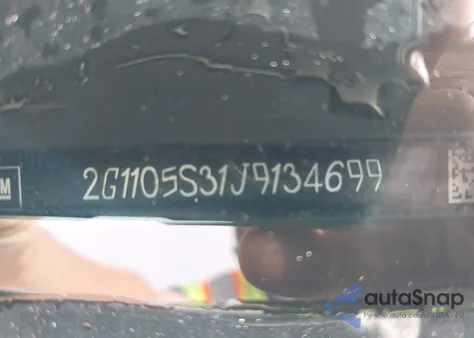 2018 Chevrolet Impala 1Lt из США, поврежденный, VIN 2G1105S31J9134699